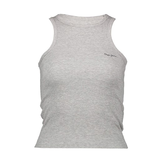 Pepe Jeans Top w kolorze szarym ze sklepu Limango Polska w kategorii Bluzki damskie - zdjęcie 183739474