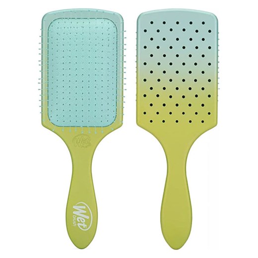 Wet brush Szczotka &quot;Paddle Detangler&quot; w kolorze zielono-turkusowym ze sklepu Limango Polska w kategorii Szczotki do włosów - zdjęcie 183739881