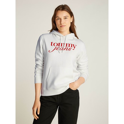TOMMY JEANS Bluza w kolorze białym ze sklepu Limango Polska w kategorii Bluzy damskie - zdjęcie 183740072