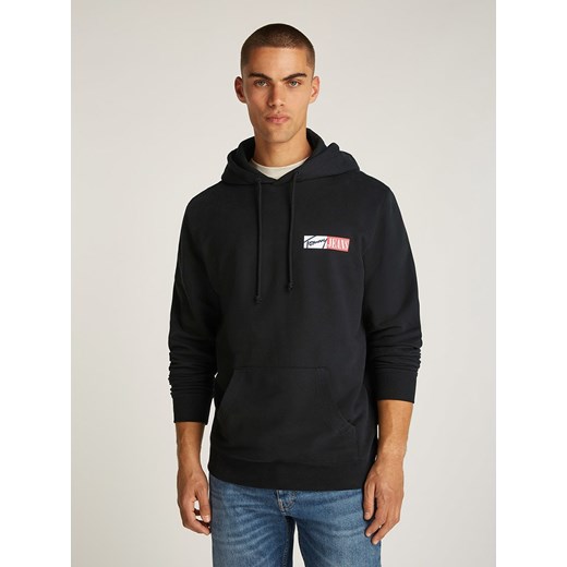 TOMMY JEANS Bluza w kolorze czarnym ze sklepu Limango Polska w kategorii Bluzy męskie - zdjęcie 183740081