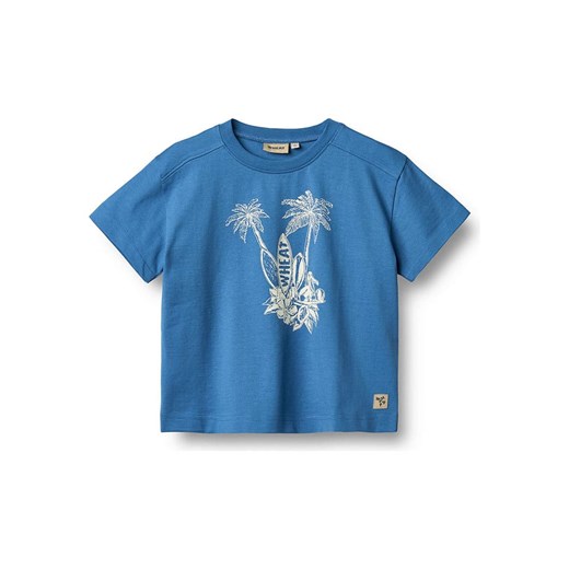 Wheat Koszulka &quot;Lauge&quot; w kolorze niebieskim ze sklepu Limango Polska w kategorii T-shirty chłopięce - zdjęcie 183740494