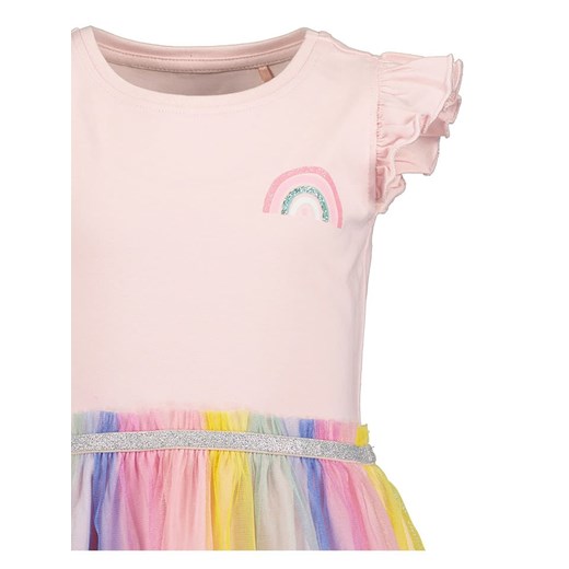 Blue Seven Sukienka w kolorze jasnoróżowym ze wzorem 92 okazja Limango Polska