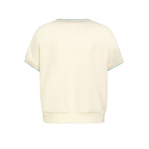 Sweter damski beżowy SUBLEVEL z okrągłym dekoltem 