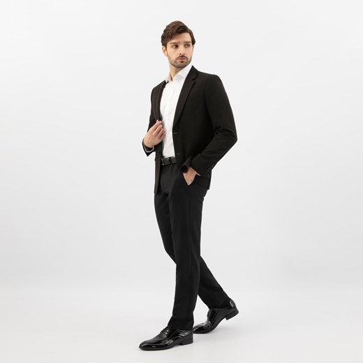 Wojas Czarne Lakierowane Męskie Półbuty W Stylu Formal ze sklepu Wojas w kategorii Buty eleganckie męskie - zdjęcie 183741541