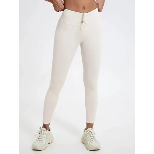 Legginsy sportowe - Biały / S ze sklepu Valetta.pl w kategorii Spodnie damskie - zdjęcie 183745591