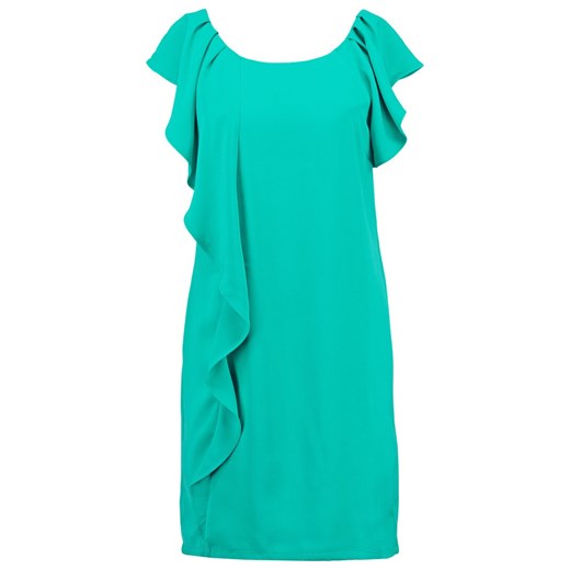 Vila VIVEL Sukienka koszulowa deep green zalando turkusowy abstrakcyjne wzory
