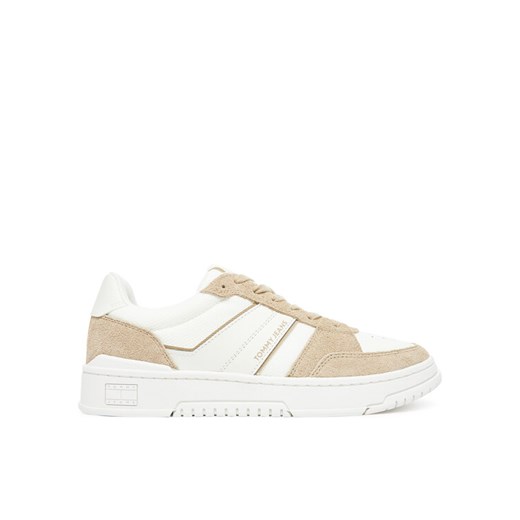 Sneakersy Tommy Jeans Tjm Cupsole Pods EM0EM01579 Biały ze sklepu eobuwie.pl w kategorii Buty sportowe męskie - zdjęcie 183747441