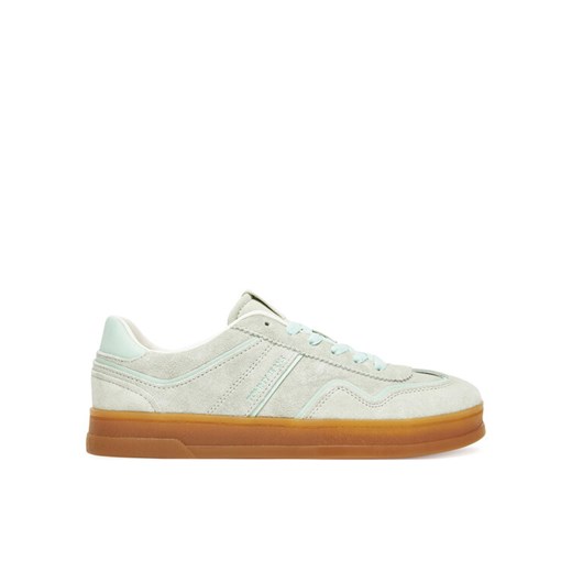 Sneakersy Tommy Jeans The Greenwich EN0EN02806 Zielony ze sklepu eobuwie.pl w kategorii Buty sportowe damskie - zdjęcie 183747480