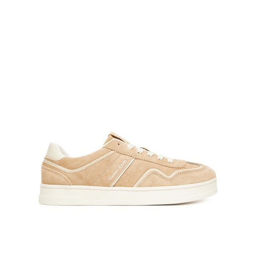 Sneakersy Tommy Jeans The Greenwich EN0EN02806 Beżowy ze sklepu eobuwie.pl w kategorii Buty sportowe damskie - zdjęcie 183747501