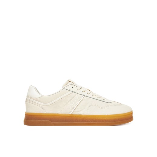 Sneakersy Tommy Jeans The Greenwich Textile EN0EN02805 Beżowy ze sklepu eobuwie.pl w kategorii Buty sportowe damskie - zdjęcie 183747524