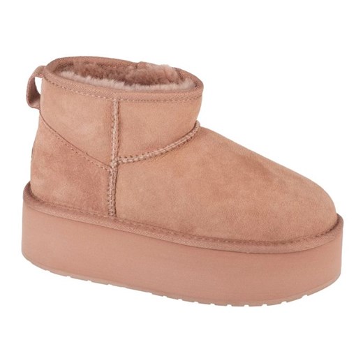 Buty Emu Australia Stinger Micro Flatform W13082-CARO różowe ze sklepu ButyModne.pl w kategorii Śniegowce damskie - zdjęcie 183748273