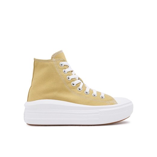 Converse Trampki Chuck Taylor All Star Move A06897C Żółty ze sklepu MODIVO w kategorii Trampki damskie - zdjęcie 183749132