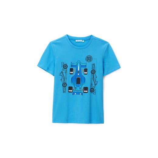 Original Marines T-Shirt DFP2249CM Niebieski Regular Fit ze sklepu MODIVO w kategorii T-shirty chłopięce - zdjęcie 183749150