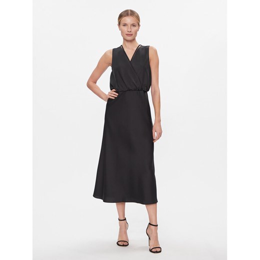 DKNY Sukienka koktajlowa P3JBNV06 Czarny Regular Fit ze sklepu MODIVO w kategorii Sukienki - zdjęcie 183749153