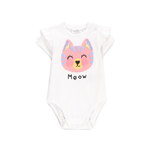 Coccodrillo Body dziecięce WC5112201TGN Biały ze sklepu MODIVO w kategorii Body niemowlęce - zdjęcie 183749172