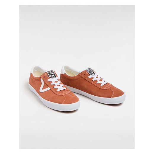 Vans Skórzane sneakersy w kolorze jasnobrązowym ze sklepu Limango Polska w kategorii Trampki damskie - zdjęcie 183750540