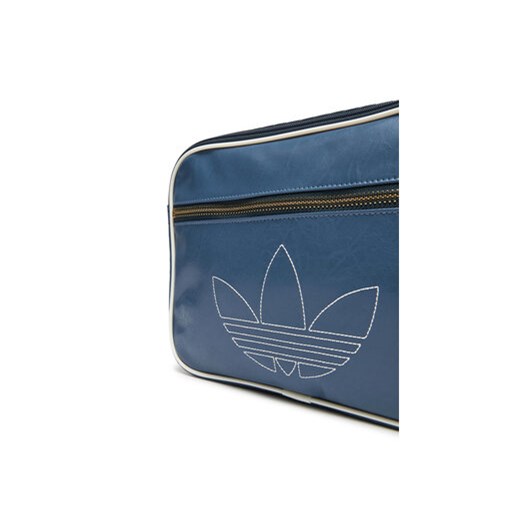 Listonoszka Adidas niebieska na ramię w sportowym stylu matowa 