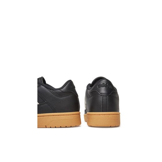 Sneakersy adidas Rapid Court Low J JQ1728 Czarny ze sklepu eobuwie.pl w kategorii Buty sportowe damskie - zdjęcie 183750813