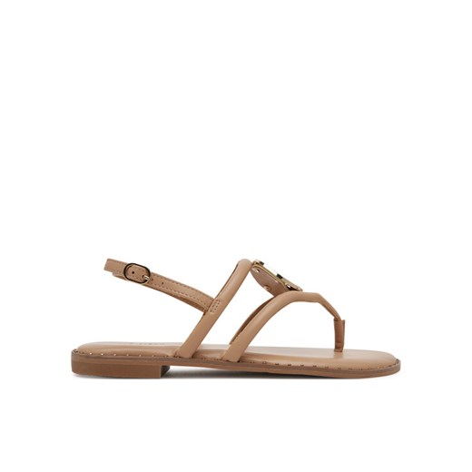 Nine West Sandały 123AL1754 Beżowy ze sklepu MODIVO w kategorii Sandały damskie - zdjęcie 183751374
