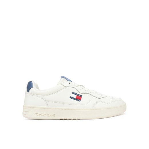 Tommy Jeans Sneakersy (New)Tjm Cupsole Leather Ess EM0EM01443 Biały ze sklepu MODIVO w kategorii Buty sportowe męskie - zdjęcie 183751393