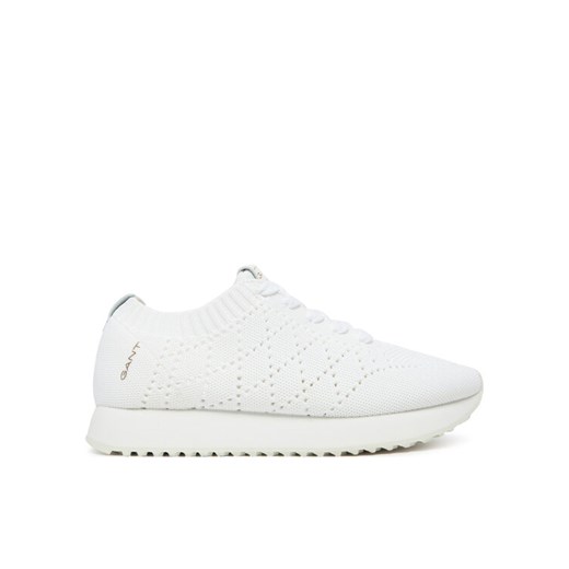Gant buty sportowe damskie sneakersy białe wiosenne sznurowane