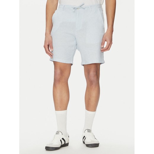 Jack&Jones Szorty materiałowe Tace Mykonos 12269376 Błękitny Slim Fit ze sklepu MODIVO w kategorii Spodenki męskie - zdjęcie 183751460