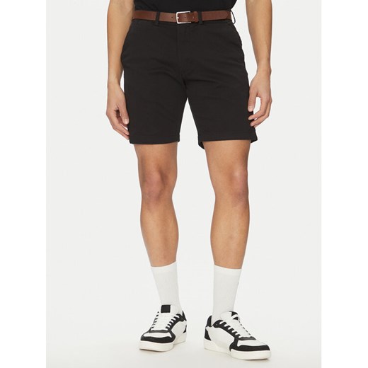 Jack&Jones Szorty materiałowe Marco 12269368 Czarny Regular Fit ze sklepu MODIVO w kategorii Spodenki męskie - zdjęcie 183751503
