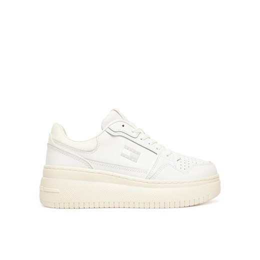 Tommy Jeans Sneakersy Tjw Retro Basket Flatform EN0EN02840 Écru ze sklepu MODIVO w kategorii Buty sportowe damskie - zdjęcie 183751534