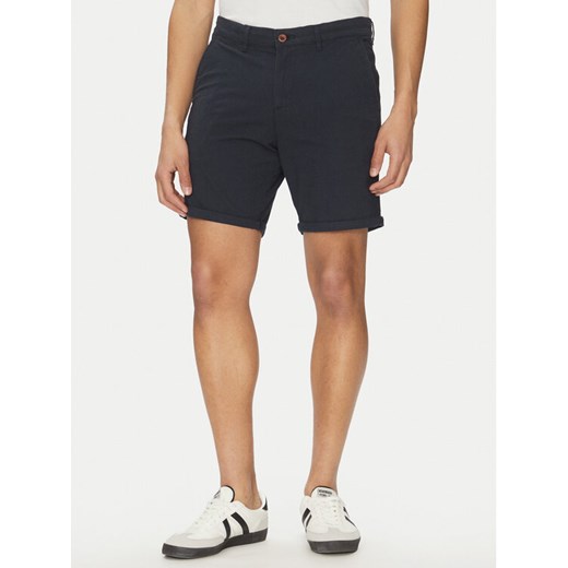 Jack&Jones Szorty materiałowe Marco 12269494 Granatowy Regular Fit ze sklepu MODIVO w kategorii Spodenki męskie - zdjęcie 183751550