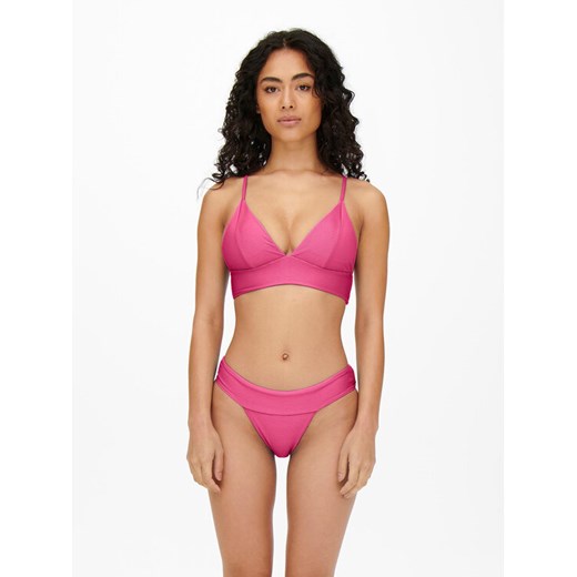 ONLY Dół od bikini 15223710 Różowy ze sklepu MODIVO w kategorii Stroje kąpielowe - zdjęcie 183751573