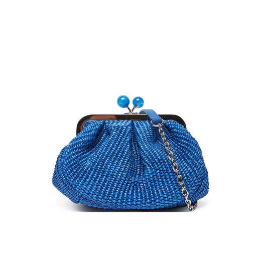 Weekend Max Mara Torebka Palmas 2515511095650 Niebieski ze sklepu MODIVO w kategorii Kopertówki - zdjęcie 183751581