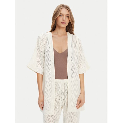 Roxy Pareo ERJX603450 Écru Relaxed Fit ze sklepu MODIVO w kategorii Odzież plażowa - zdjęcie 183751592