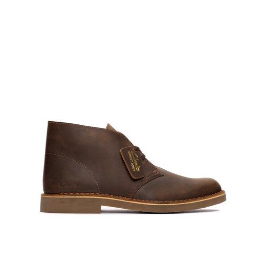 Clarks Trzewiki Desert Bt Evo Brązowy ze sklepu MODIVO w kategorii Buty zimowe męskie - zdjęcie 183751624