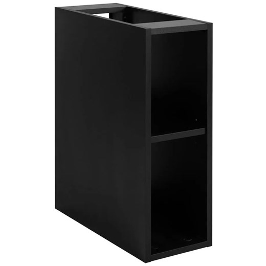 Wąska czarna półka łazienkowa 20 cm H4-G33 ze sklepu Edinos.pl w kategorii Szafki i regały łazienkowe - zdjęcie 183753841