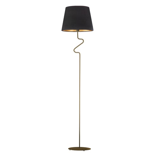 Minimalistyczna lampa podłogowa do salonu FOGO VELUR w klasycznej kolorystyce ze sklepu Lysne w kategorii Lampy podłogowe - zdjęcie 183754683