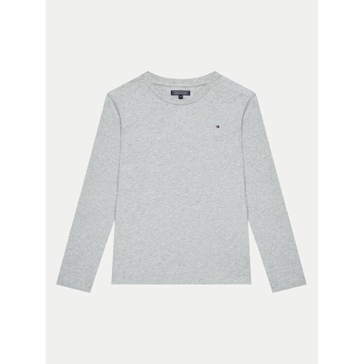 Tommy Hilfiger Bluzka KB0KB04141 D Szary Long Sleeve ze sklepu MODIVO w kategorii T-shirty chłopięce - zdjęcie 183757340