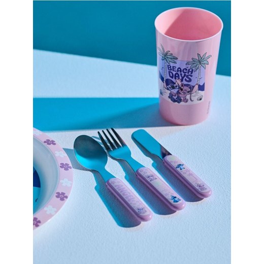 Sinsay - Zestaw sztućców Stitch - wielobarwny ze sklepu Sinsay w kategorii Akcesoria do paznokci - zdjęcie 183760403