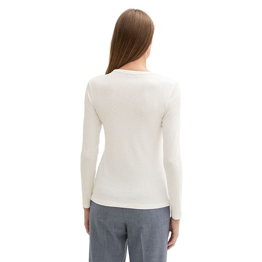 Bluzka damska Tom Tailor z długim rękawem letnia casual 