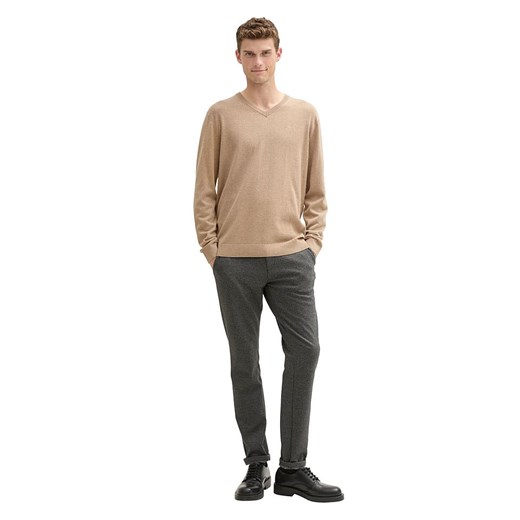 Tom Tailor Sweter w kolorze beżowym ze sklepu Limango Polska w kategorii Swetry męskie - zdjęcie 183762570