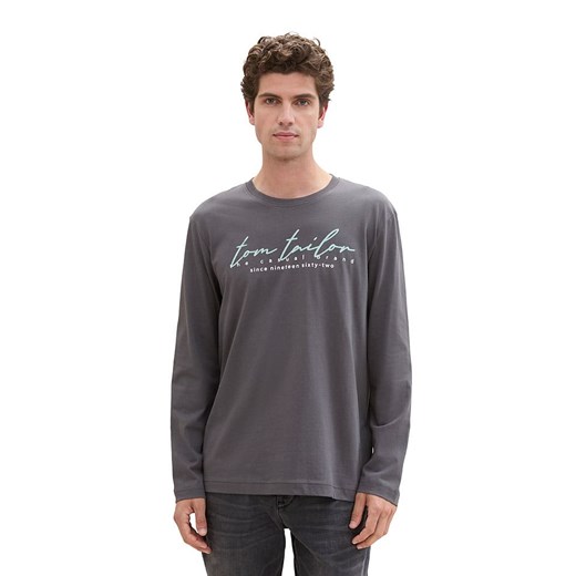 Tom Tailor t-shirt męski z długim rękawem