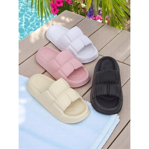 Royalfashion Damskie klapki na płaskiej podeszwie Summer Glide ze sklepu royalfashion.pl w kategorii Klapki damskie - zdjęcie 183762801