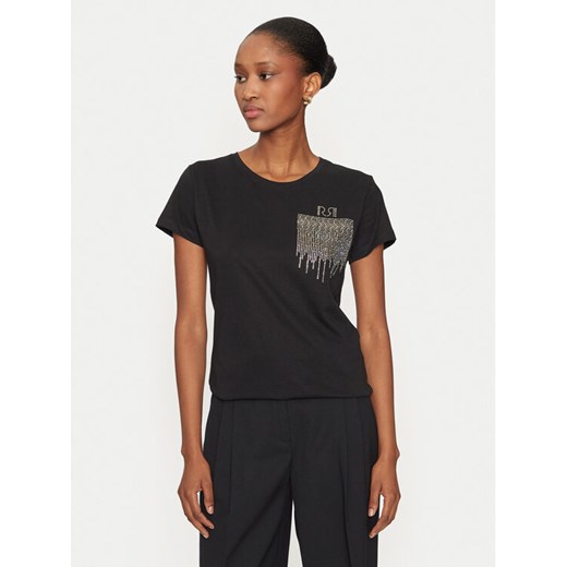 Rinascimento T-Shirt CFC0121252003 Czarny Regular Fit Rinascimento S MODIVO
