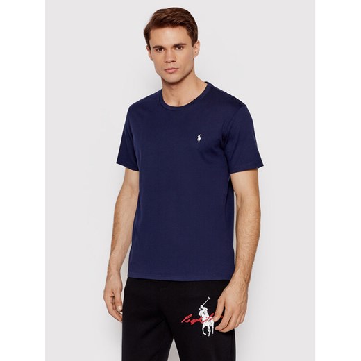 Polo Ralph Lauren T-Shirt Sle 714844756002 Granatowy Regular Fit ze sklepu MODIVO w kategorii T-shirty męskie - zdjęcie 183764993