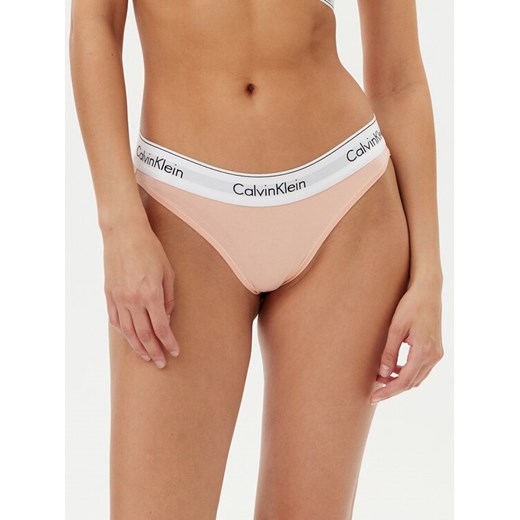 Calvin Klein Underwear Figi klasyczne 0000F3787E Pomarańczowy ze sklepu MODIVO w kategorii Majtki damskie - zdjęcie 183765001
