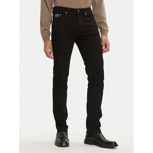 Versace Jeans Couture Jeansy 77GAB5S0 Czarny Slim Fit ze sklepu MODIVO w kategorii Jeansy męskie - zdjęcie 183765012