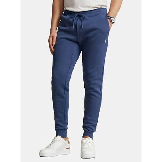 Polo Ralph Lauren Spodnie dresowe 710881518021 Niebieski Regular Fit ze sklepu MODIVO w kategorii Spodnie męskie - zdjęcie 183765090