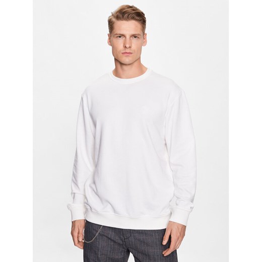 INDICODE Bluza Holt 50-251 Biały Regular Fit ze sklepu MODIVO w kategorii Bluzy męskie - zdjęcie 183765100