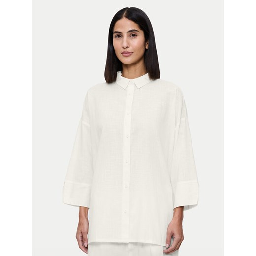 Triumph Koszula Summer 10222569 Écru Oversize ze sklepu MODIVO w kategorii Koszule damskie - zdjęcie 183765150