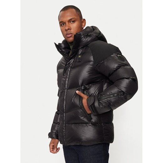 Blauer Kurtka zimowa 24WBLUC02234 Czarny Regular Fit ze sklepu MODIVO w kategorii Kurtki męskie - zdjęcie 183765194