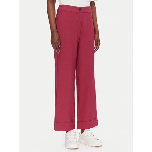 ONLY Spodnie materiałowe Casey 15338822 Fioletowy Cropped Fit ze sklepu MODIVO w kategorii Spodnie damskie - zdjęcie 183765230